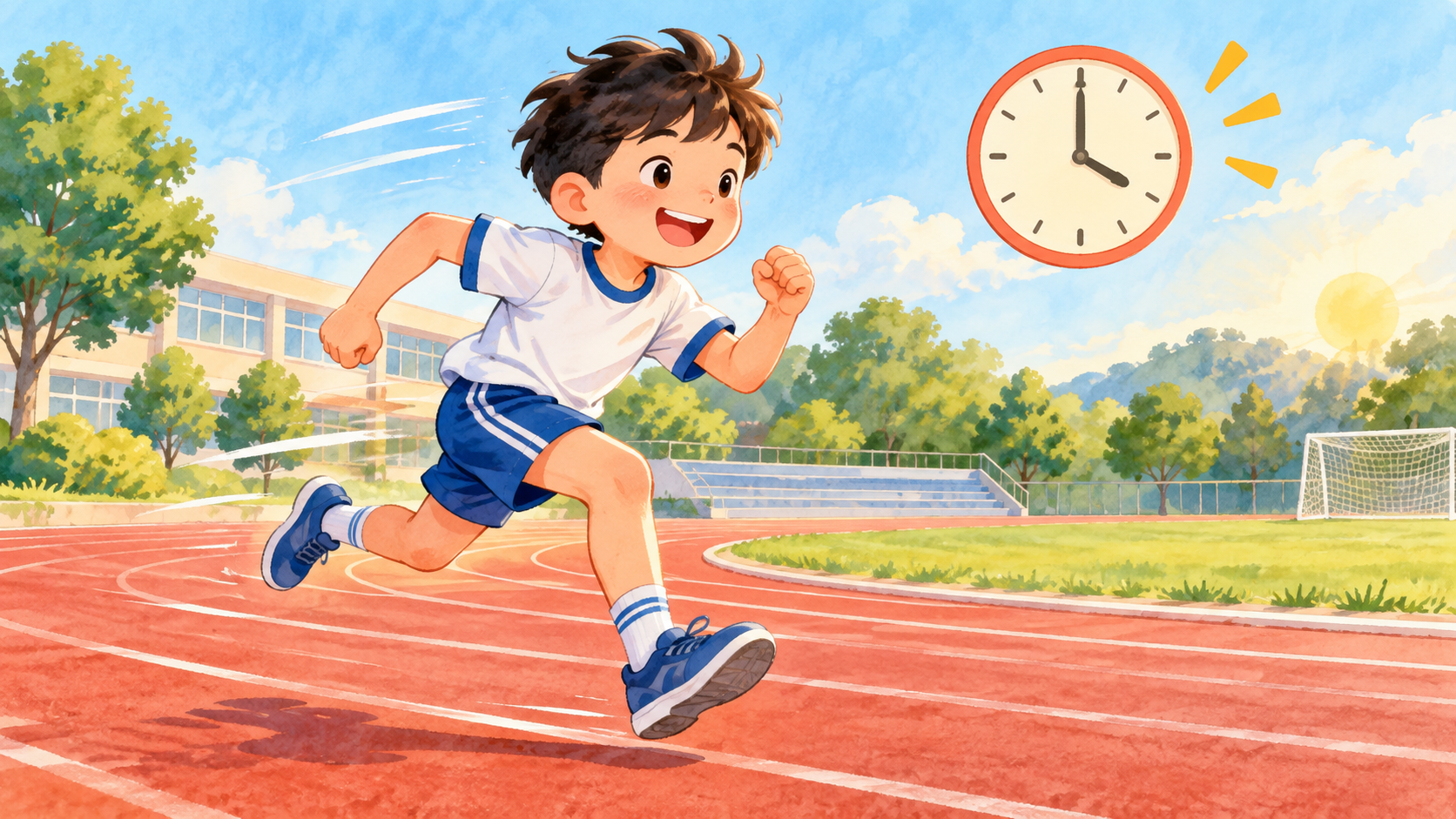 Leo Runs Fast 삽화