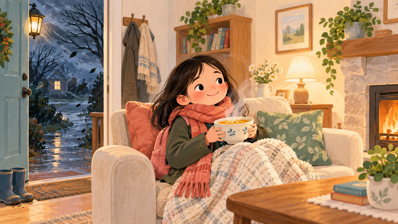 A Warm Home 삽화
