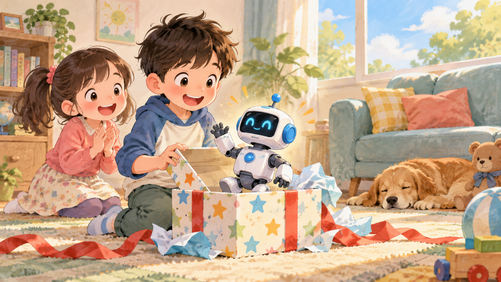 A Surprise Gift 삽화