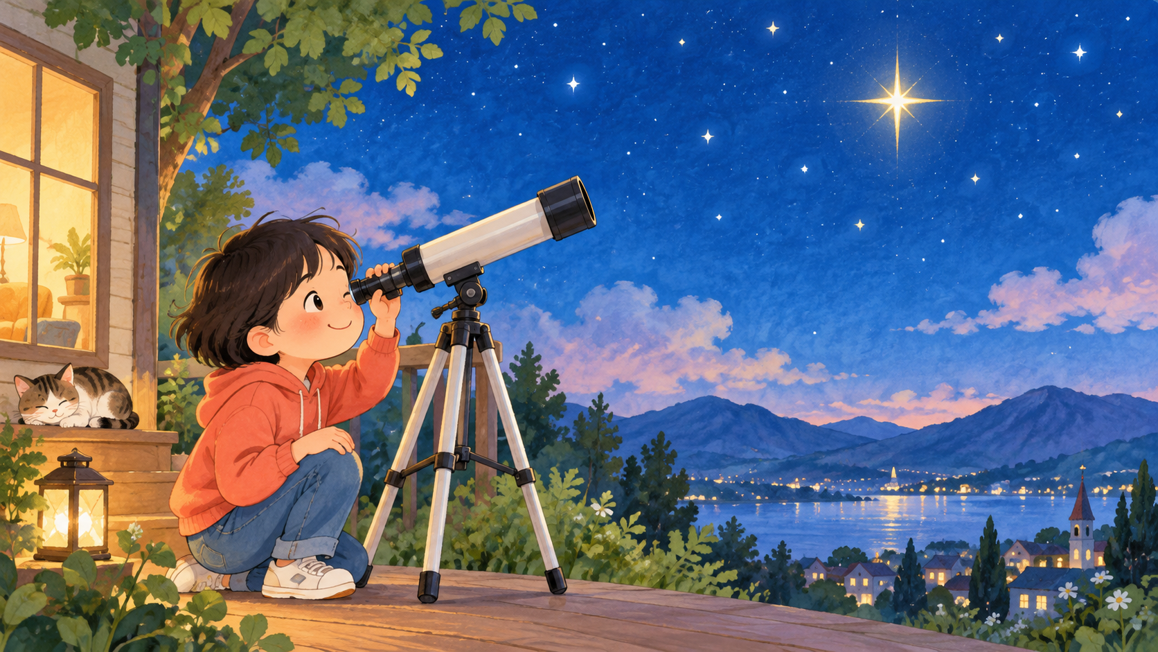 A Bright Star 삽화